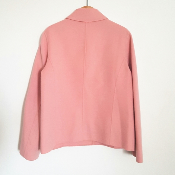 Alexandra Bartlett Pink Boiled Wool Jacket - Picture 2 of 4
